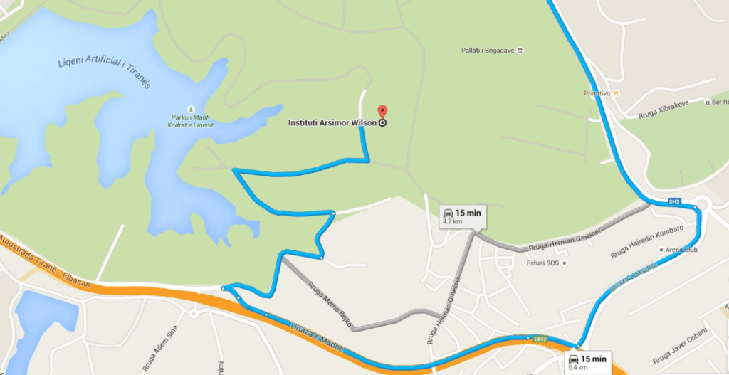 Map to Wilson